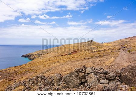 Famous Hike Trail Named Cais Do Sardinha