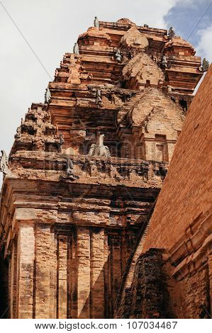 Po Nagar Cham Towers Pagoda In Nha Trang, Vietnam