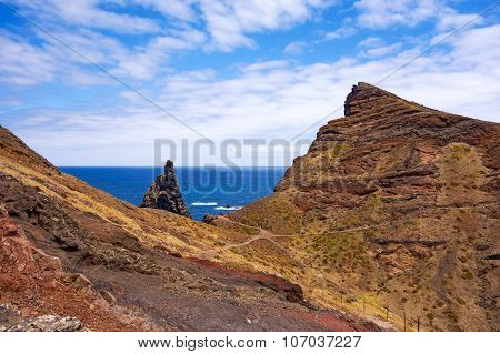Madeira, Mountain Landscape In The East