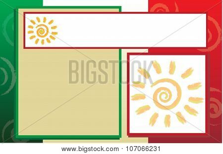 Postcard Hispanic Border Background.eps