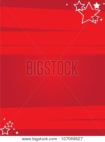Event Flyer Red