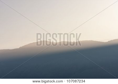 Sunlight Over Hill