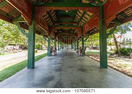 BANGKOK, THAILAND - JULY 30, 2015. Ancient Siam (formerly known as Ancient City) is a park construct