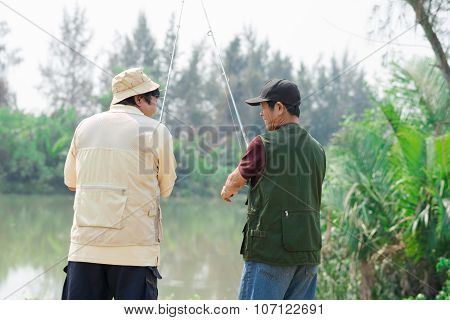 Fishing On The Lake