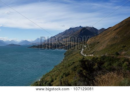 The Lake Hawea is one of the biggest and most popular lakes in New Zealand.