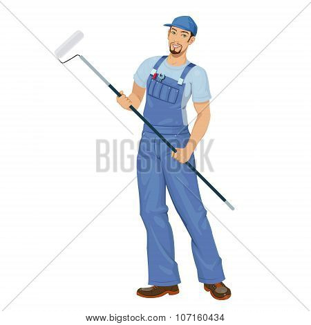 man working painter
