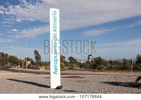 Airport Of Almeria, Spain