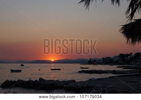 Beach sunset