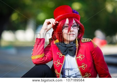 Portrait Of The Cosplay Girl