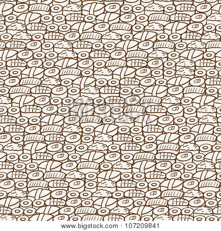 Vector seamless background