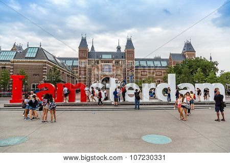 Rijksmuseum Amsterdam Museum With Words I Amsterdam