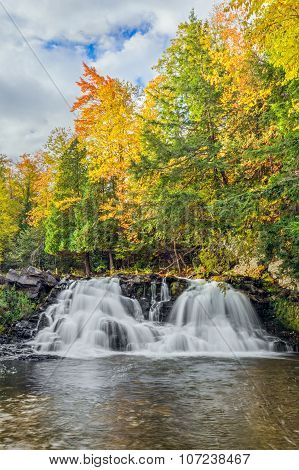 Power House Falls In Autumn