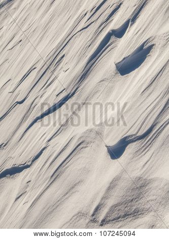 Wind painted Snow Texture Pattern Background