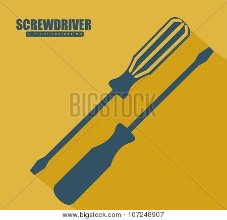 Tools design, vector illustration.