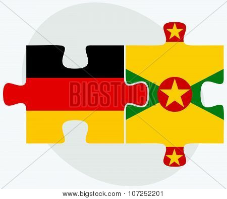 Germany And Grenada Flags