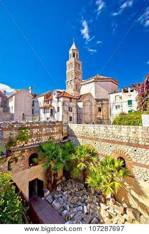 Split Historic Architecture Of Diocletian's Palace