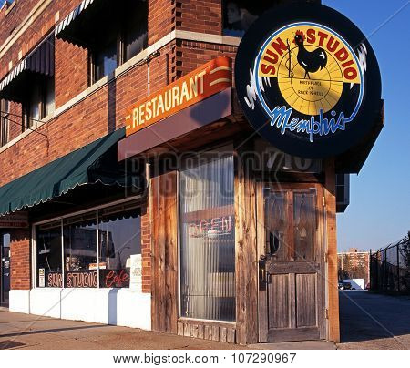 Sun Studio, Memphis.