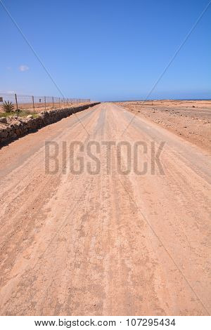 Countryside Desert Dirt Path
