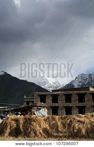 Yading Village At Daocheng