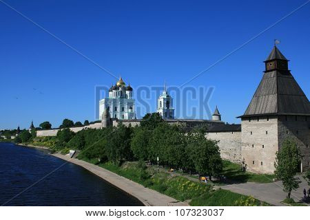 Pskov Kremlin. Russia.