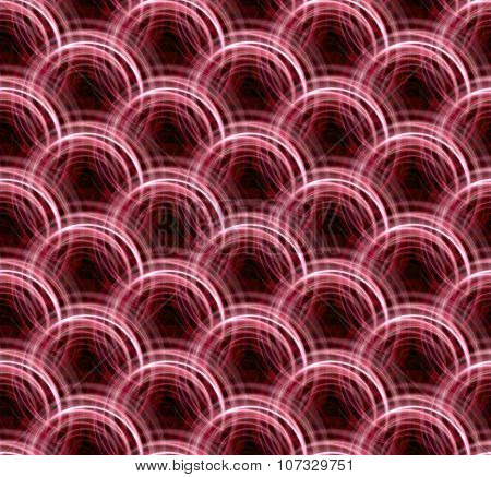 Lens Flare Ring Red Pattern