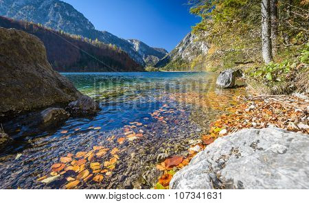 Lake in mountains