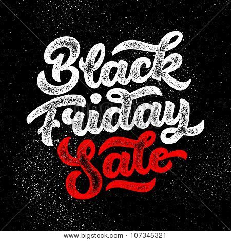Black Friday Sale Lettering Badge