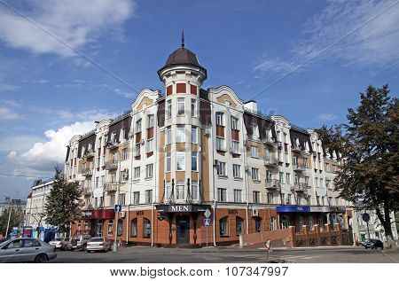New Building In The Art Nouveau Style In  Penza, Russia