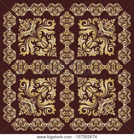 Seamless Oriental Vector Background