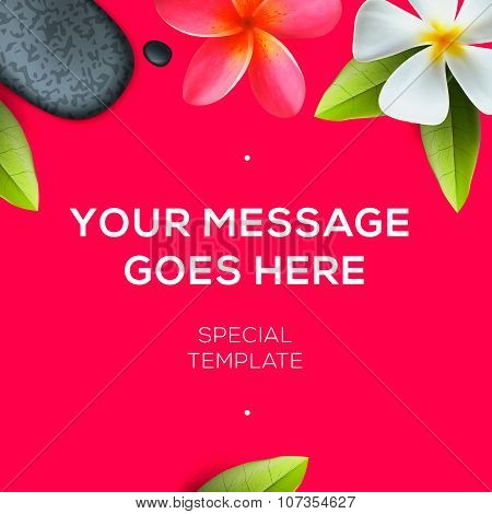 Healthcare and beauty template