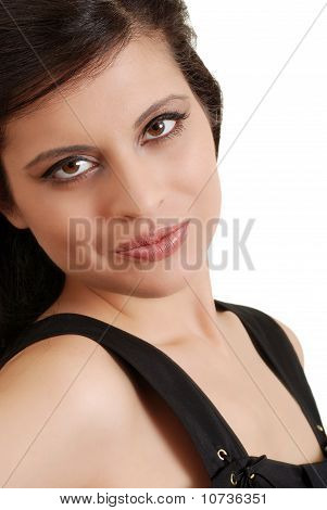 Kopfschuss lächelnd hispanic woman