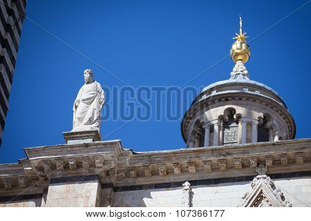 Siena Cathedral In Tuscany, Italy