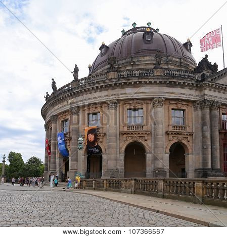 Berlin - July 25: Museum Island On Spree River In Center Of Berlin On July 25, 2015 -, Germany, Euro