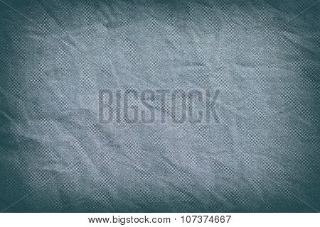 Blue Cotton Texture Oxford Fabric Background