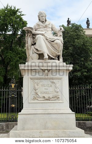 Humboldt-universitat Zu Berlin (berlin's Humboldt University) Named In Honor Of Its Founder, Germany