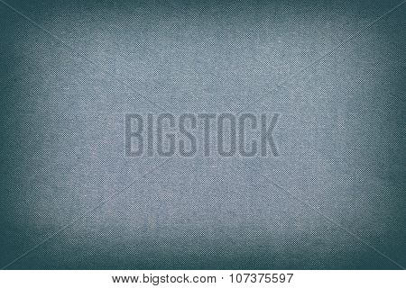 Blue Cotton Texture Oxford Fabric Background