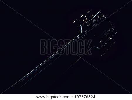 Electric Guitar Abstract