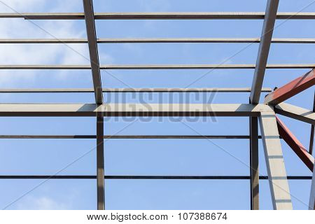 Steel Beams Roof Truss Residential Building Construction Industry