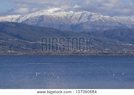 Lake Ioannina and Pindus Mountains, Epirus