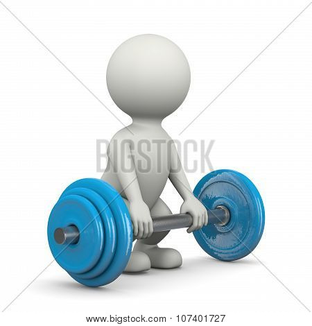 Weightlifting 3D Character