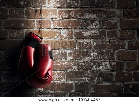 Boxing sport concept
