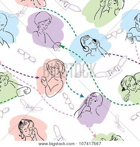 connect. pattern with children
