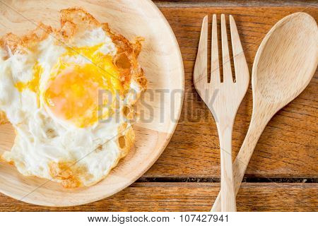 Easy Breakfast With A Fried Egg