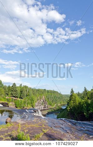 Cascading Water