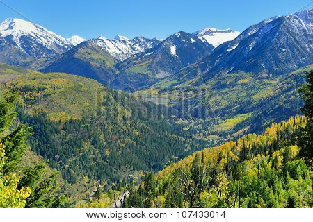 Mt Sopris During Foliage Season In Colorado