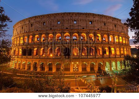 Colosseum in Rome, Italy