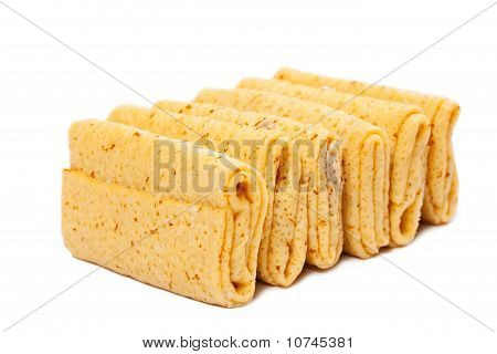 Ruwe bevroren Pancake