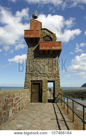 Lynmouth quay beacon