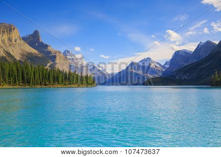 Maligne Lake view