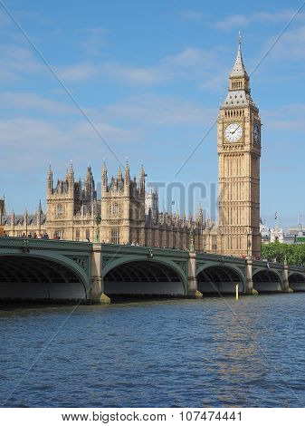 Houses Of Parliament In London